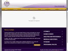 Tablet Screenshot of championwealthstrategies.com
